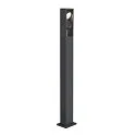 SLV LED Floor lamp ESKINA FRAME 125 Pole double, 27W, 3000/4000K, 95°, anthracite