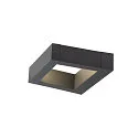 SLV LED Wandleuchte BOOKAT, 15W, 3000/4000K, anthrazit