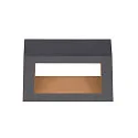 SLV LED Wandleuchte BOOKAT, 15W, 3000/4000K, anthrazit