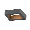 SLV LED Wandleuchte BOOKAT, 15W, 3000/4000K, anthrazit