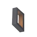 SLV LED Wandleuchte BOOKAT, 15W, 3000/4000K, anthrazit