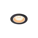 LED Deckeneinbauleuchte NUMINOS® XS, 2700K, 20°, Schwarz / Weiß