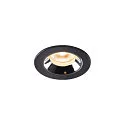 LED Deckeneinbauleuchte NUMINOS® XS, 2700K, 40°, Schwarz / Chrom