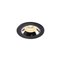 LED Deckeneinbauleuchte NUMINOS® XS, 3000K, 40°, Schwarz / Chrom