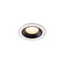LED Deckeneinbauleuchte NUMINOS® XS, 3000K, 40°, Weiß / Schwarz