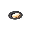 LED Deckeneinbauleuchte NUMINOS® MOVE XS, 3000K, 40°, Schwarz / Weiß