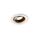 LED Deckeneinbauleuchte NUMINOS® MOVE XS, 3000K, 40°, Weiß / Schwarz