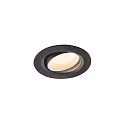 LED Deckeneinbauleuchte NUMINOS® MOVE XS, 4000K, 40°, Schwarz / Weiß