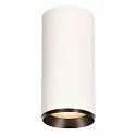 LED Deckenleuchte NUMINOS® XL PHASE, 36W, 3000K, 60°, weiß / schwarz