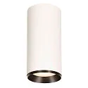 LED Deckenleuchte NUMINOS® XL PHASE, 36W, 4000K, 60°, weiß / schwarz