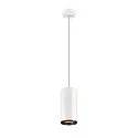 LED Pendelleuchte NUMINOS® XL PHASE, 36W, 2700K, 60°, weiß / schwarz