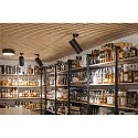 SLV LED Ceiling luminaire NUMINOS® SPOT DALI XL, 36W, 4000K, 36°, black
