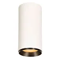 LED Deckenleuchte NUMINOS® DALI XL, 36W, 2700K, 60°, weiß / schwarz