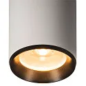 SLV LED Ceiling luminaire NUMINOS® DALI XL, 36W, 2700K, 60°, white / black