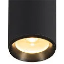 SLV LED Ceiling luminaire NUMINOS® DALI XL, 36W, 3000K, 60°, black