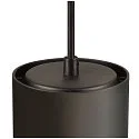 SLV LED Pendant luminaire NUMINOS® DALI XL, 36W, 3000K, 24°, black