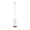 LED Pendelleuchte NUMINOS® DALI XL, 36W, 3000K, 60°, weiß / schwarz
