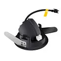 SLV LED Ceiling recessed luminaire NUMINOS® GIMBLE XS, 2700K, 20°, black