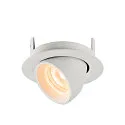 SLV LED Ceiling recessed luminaire NUMINOS® GIMBLE XS, 2700K, 20°, white