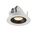 SLV LED Deckeneinbauleuchte NUMINOS® GIMBLE XS, 3000K, 20°, Weiß / Schwarz
