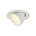 LED Deckeneinbauleuchte NUMINOS® GIMBLE XS, 4000K, 55°, weiß