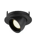 SLV LED Ceiling recessed luminaire NUMINOS® GIMBLE S, 4000K, 20°, black