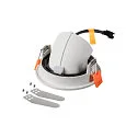 SLV LED Deckeneinbauleuchte NUMINOS® GIMBLE S, 4000K, 20°, Weiß / Schwarz