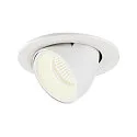 LED Deckeneinbauleuchte NUMINOS® GIMBLE S, 4000K, 20°, Weiß