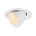 LED Deckeneinbauleuchte NUMINOS® GIMBLE M, 2700K, 55°, weiß