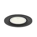 SLV LED Deckeneinbauleuchte NUMINOS® GIMBLE M, 4000K, 20°, Schwarz / Weiß