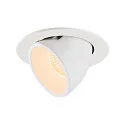 LED Deckeneinbauleuchte NUMINOS® GIMBLE L, 2700K, 55°, Weiß