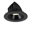 SLV LED Ceiling recessed luminaire NUMINOS® GIMBLE L, 4000K, 20°, black