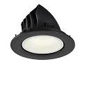 SLV LED Ceiling recessed luminaire NUMINOS® GIMBLE L, 4000K, 20°, black/white