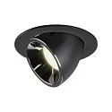 LED Deckeneinbauleuchte NUMINOS® GIMBLE L, 4000K, 40°, Schwarz / Chrom