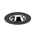 SLV LED Deckeneinbauleuchte NUMINOS® GIMBLE L, 4000K, 40°, Schwarz / Chrom