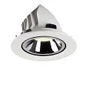 SLV LED Deckeneinbauleuchte NUMINOS® GIMBLE L, 4000K, 20°, Weiß / Chrom