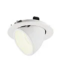 SLV LED Deckeneinbauleuchte NUMINOS® GIMBLE L, 4000K, 55°, Weiß