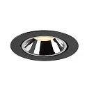 SLV LED Deckeneinbauleuchte NUMINOS® GIMBLE XL, 3000K, 20°, Schwarz / Chrom