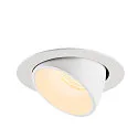 SLV LED Deckeneinbauleuchte NUMINOS® GIMBLE XL, 3000K, 20°, Weiß