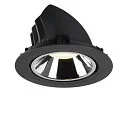 SLV LED Deckeneinbauleuchte NUMINOS® GIMBLE XL, 4000K, 40°, Schwarz / Chrom