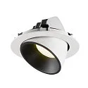 SLV LED Deckeneinbauleuchte NUMINOS® GIMBLE XL, 4000K, 20°, Weiß / Schwarz