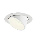 SLV LED Deckeneinbauleuchte NUMINOS® GIMBLE XL, 4000K, 40°, Weiß