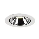 SLV LED Deckeneinbauleuchte NUMINOS® GIMBLE XL, 4000K, 40°, Weiß / Chrom
