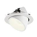 SLV LED Deckeneinbauleuchte NUMINOS® GIMBLE XL, 4000K, 55°, Weiß