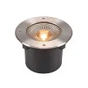 LED Bodeneinbauleuchte ROCCI 200 EL, IP65/IP67 IK08, 16W 3000K 1530lm 120°, Edelstahl 316, begehbar, starr, Blende rund