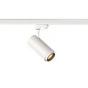 SLV 3-Phasen LED Strahler NUMINOS® ZOOM M, 230V / 500mA, CRi >90, fokussierbar, Phasen dimmbar, 20W 2700K 15°-60°, weiß