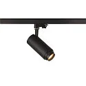 SLV 3-Phasen LED Strahler NUMINOS® ZOOM M, 230V / 500mA, CRi >90, fokussierbar, Phasen dimmbar, 20W 3000K 15°-60°, schwarz