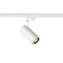 SLV 3-Phasen LED Strahler NUMINOS® ZOOM M, 230V / 500mA, CRi >90, fokussierbar, Phasen dimmbar, 20W 3000K 15°-60°, weiß