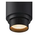 SLV LED 3-phase spot NUMINOS® DALI ZOOM M, 20W, 2700K, 15°, black