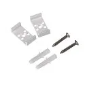 Mounting brackets for LED Light bar BATTEN, white